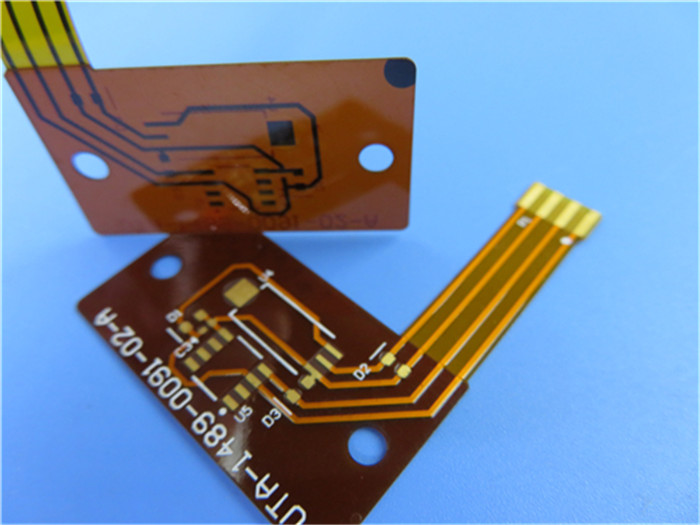 Adhesive Polyimide Flexible PCB 0.15mm