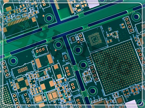 HDI Hybrid PCB on RO4003C and S1000-2M 8-layer
