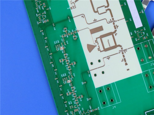 4-Layer Hybrid PCB 10mil RO4350B and High Tg FR-4