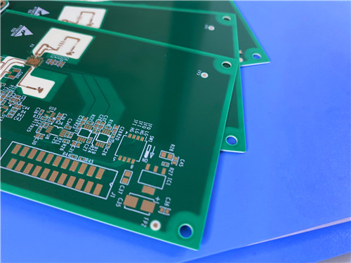 6-Layer Hybrid PCB 16.6mil RO4350B + High Tg FR-4