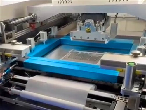 Pneumatic SMT stencil
