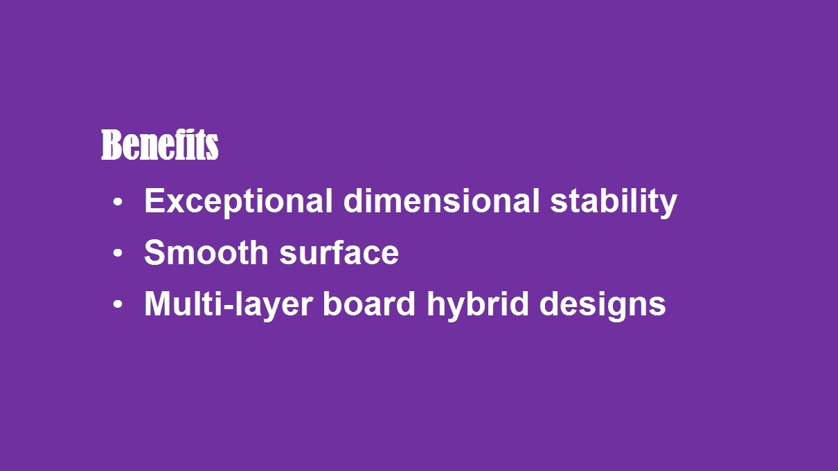 RO3210 PCB bebefits