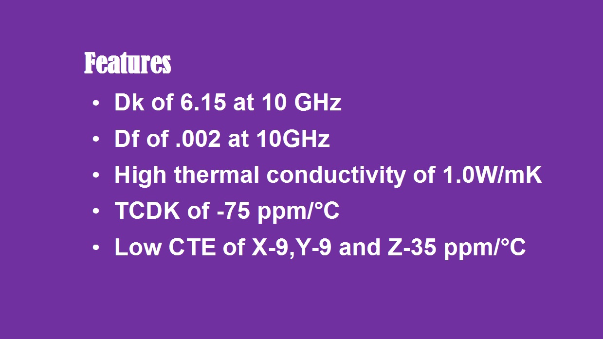 Features TC600 laminate