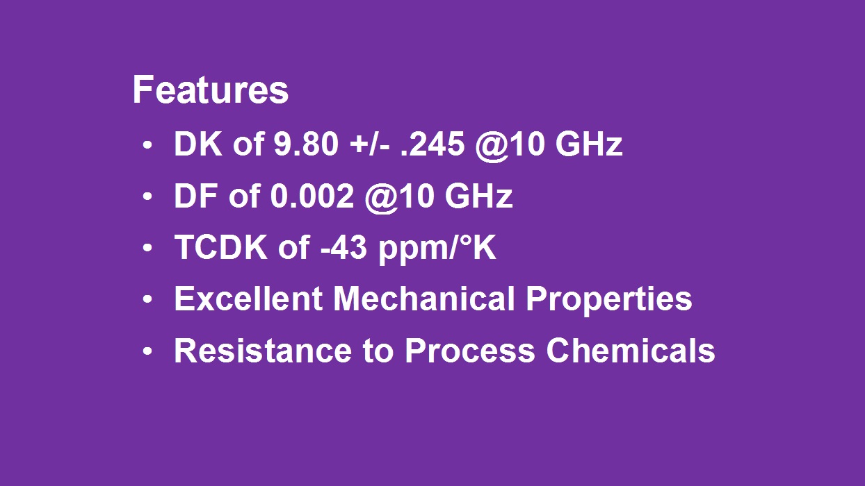 TMM10I Key Features