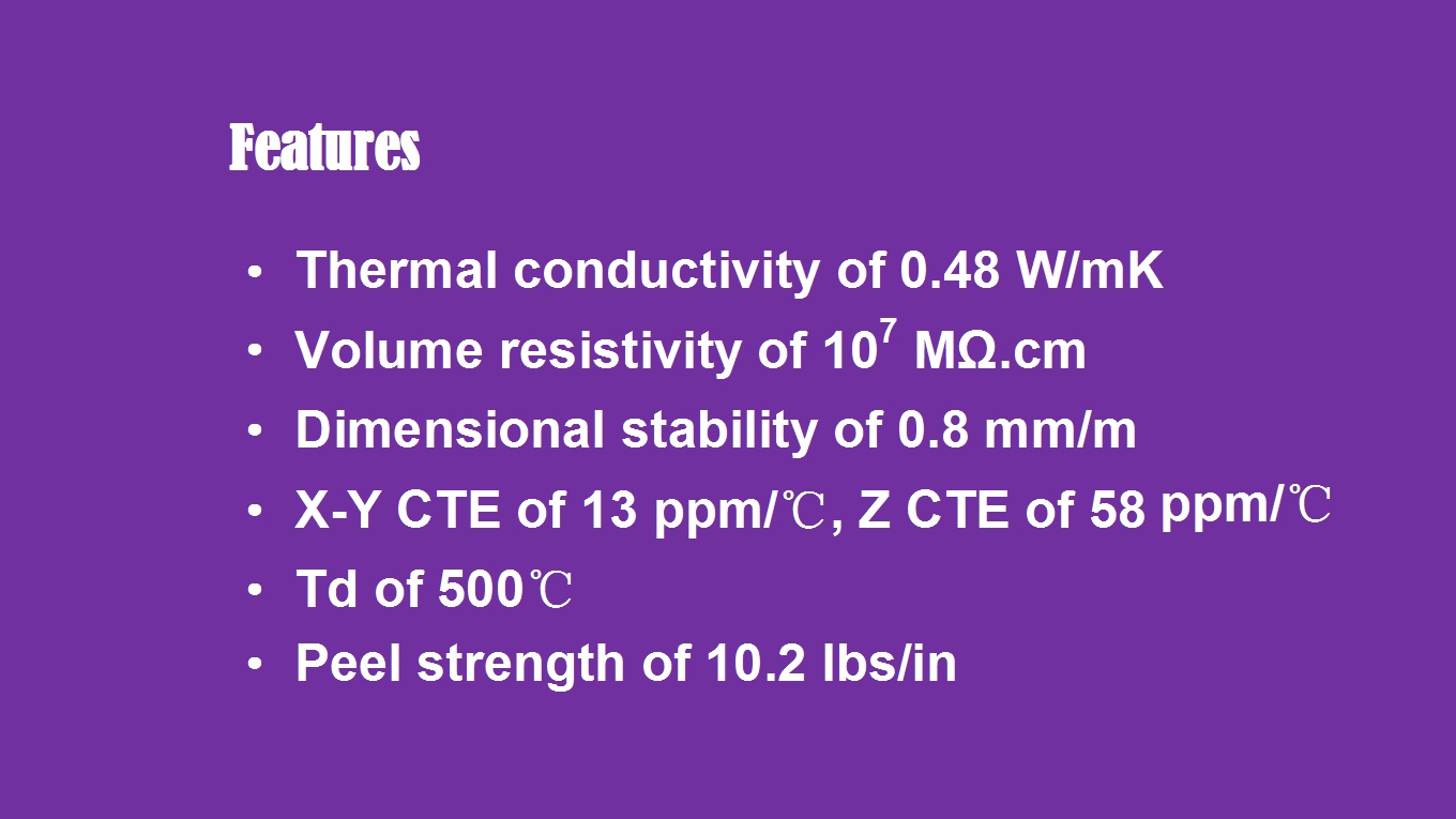The Properties of RO3203 Material