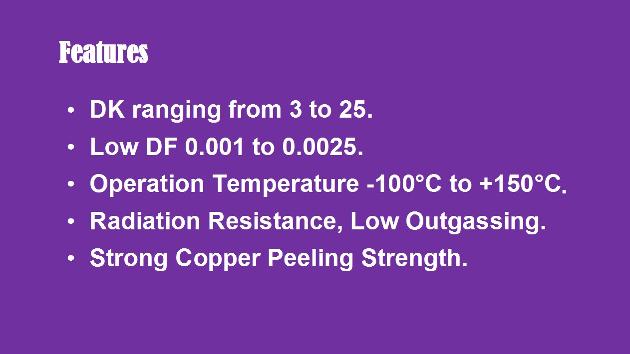 TP PCB Material Features and Properties