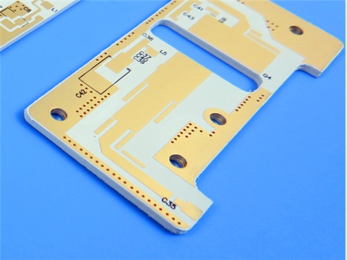 RO3010 PCB 2-layer 0.635mm Thick ENIG