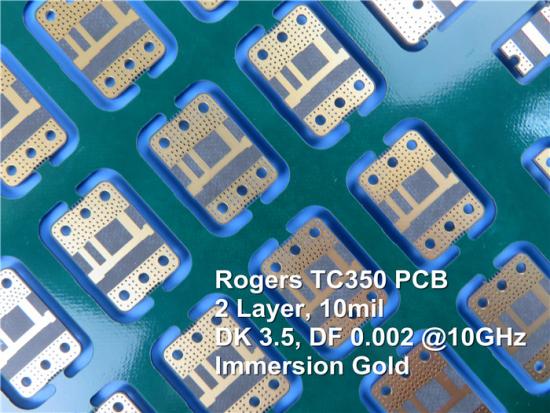 TC350 Double Sided High Frequency PCB